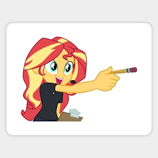 Director Sunset Shimmer 2 Magnet